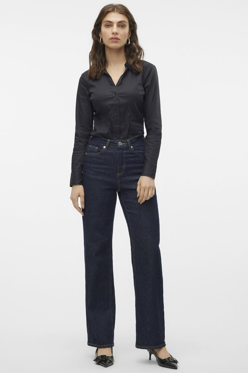 VERO MODA blouse VMLADY zwart