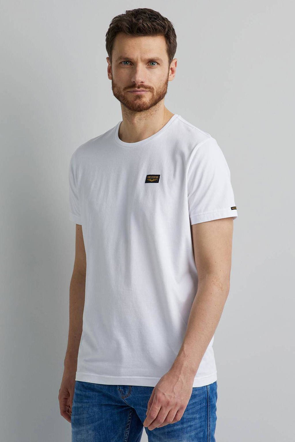 evalueren verlangen kubus PME Legend basic T-shirt 7003 bright white | wehkamp