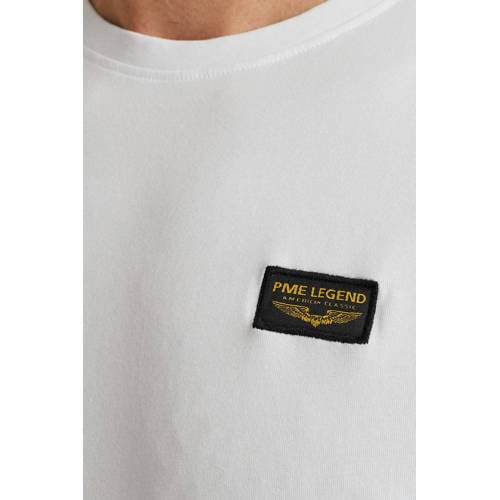 PME Legend basic T-shirt wit afbeelding