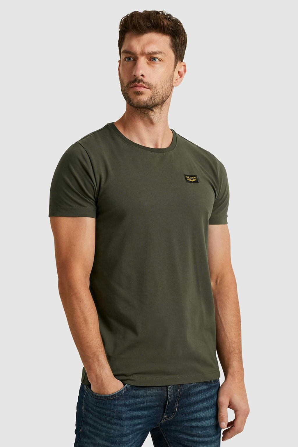 PME Legend basic T-shirt groen