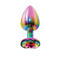 ToyJoy Twilight Booty Jewel buttplug - Regenboog- Maat S