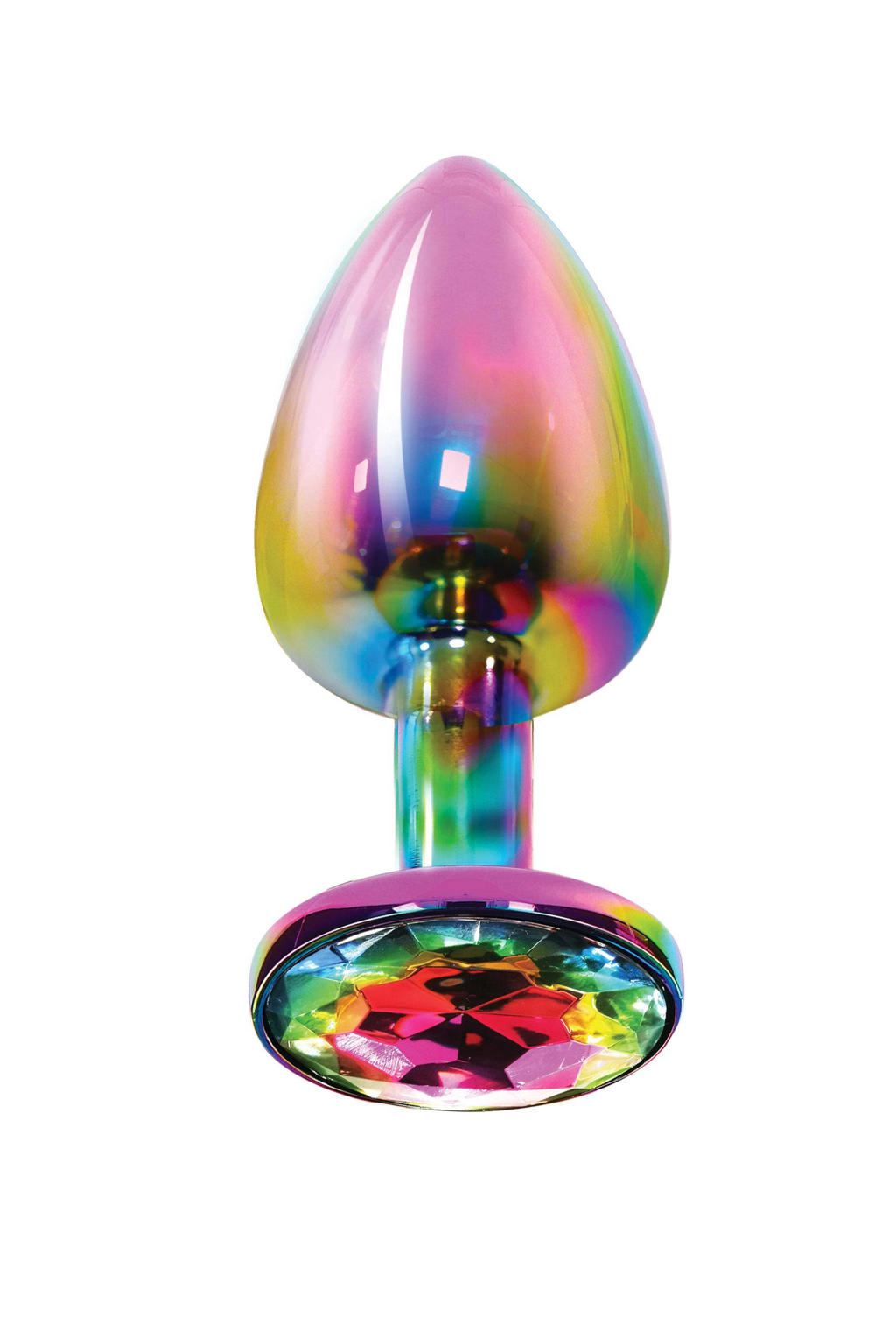 ToyJoy Twilight Booty Jewel buttplug - Regenboog- Maat S