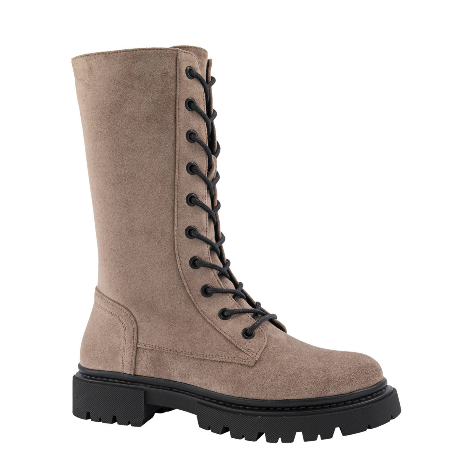 Oxmox veterboots taupe | wehkamp