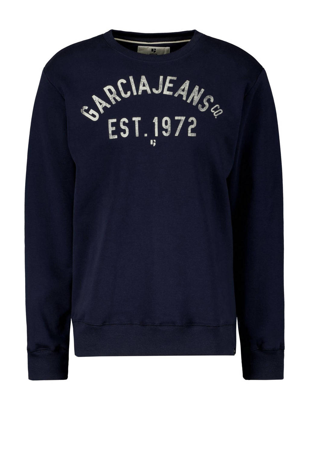 Garcia sweater met logo dark moon
