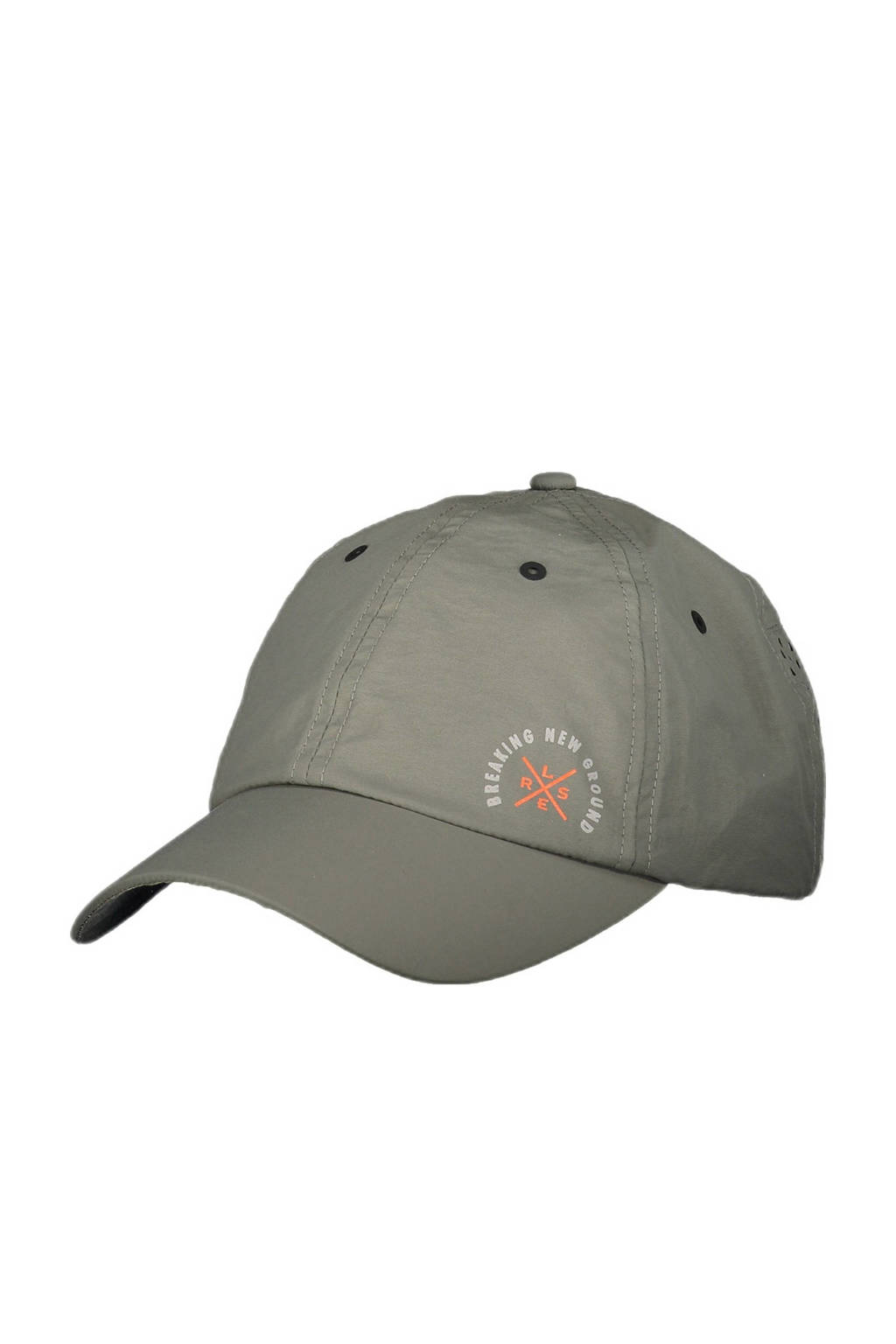 LERROS pet met logo kaki