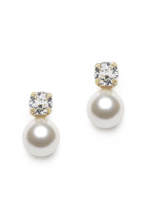 gold plated oorbellen Alicia