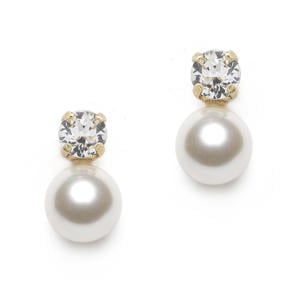 gold plated oorbellen Alicia
