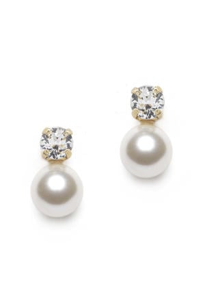 gold plated oorbellen Alicia