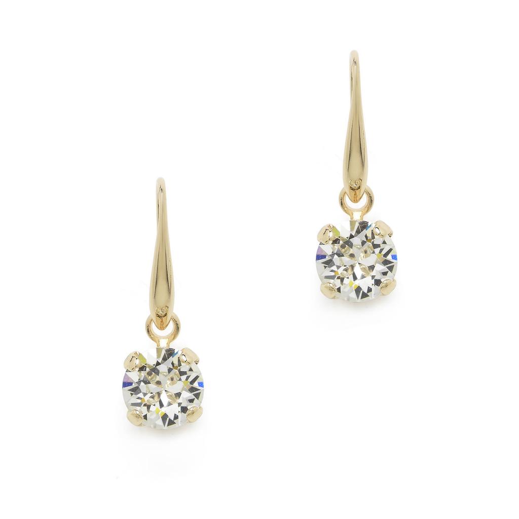 Abrazi gold plated oorbellen Ava Drop goudkleurig