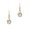 Abrazi gold plated oorbellen Ava Drop goudkleurig
