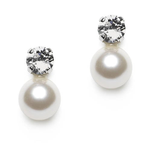Abrazi rhodium plated oorbellen Alicia afbeelding
