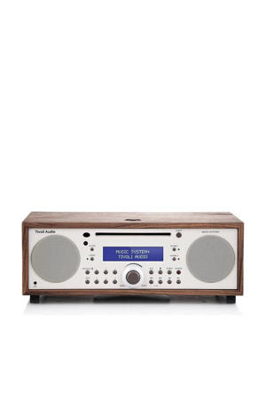 Hi-Fi Music System+ microsysteem  (Hout/Taupe) 