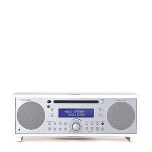 Hi-Fi Music System+ microsysteem (wit/zilver) 