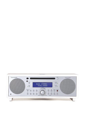 Hi-Fi Music System+ microsysteem (wit/zilver) 