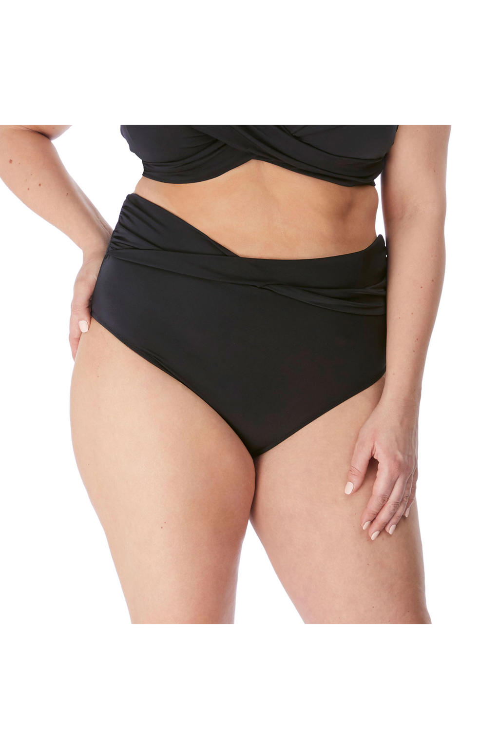 Elomi bikinibroekje zwart wehkamp