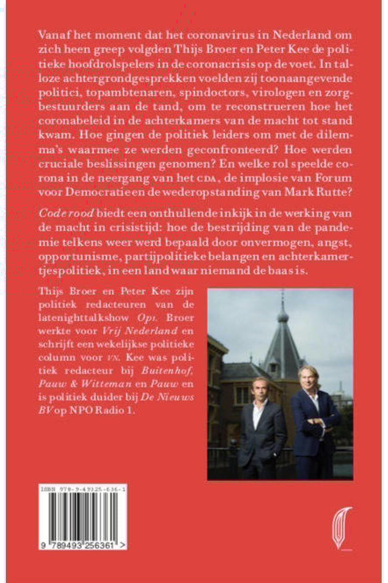 Thijs Broer en Peter Kee Code rood | wehkamp