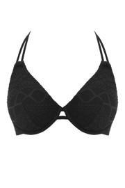 thumbnail: Freya niet-voorgevormde halter bikinitop Sundance zwart