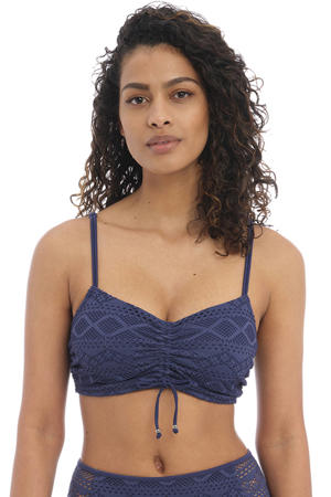 niet-voorgevormde beugel bikinitop Sundance donkerblauw