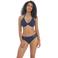 Freya niet-voorgevormde halter bikinitop Sundance donkerblauw