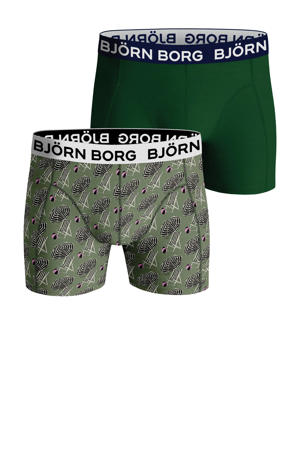   boxershort Core - set van 2 groen