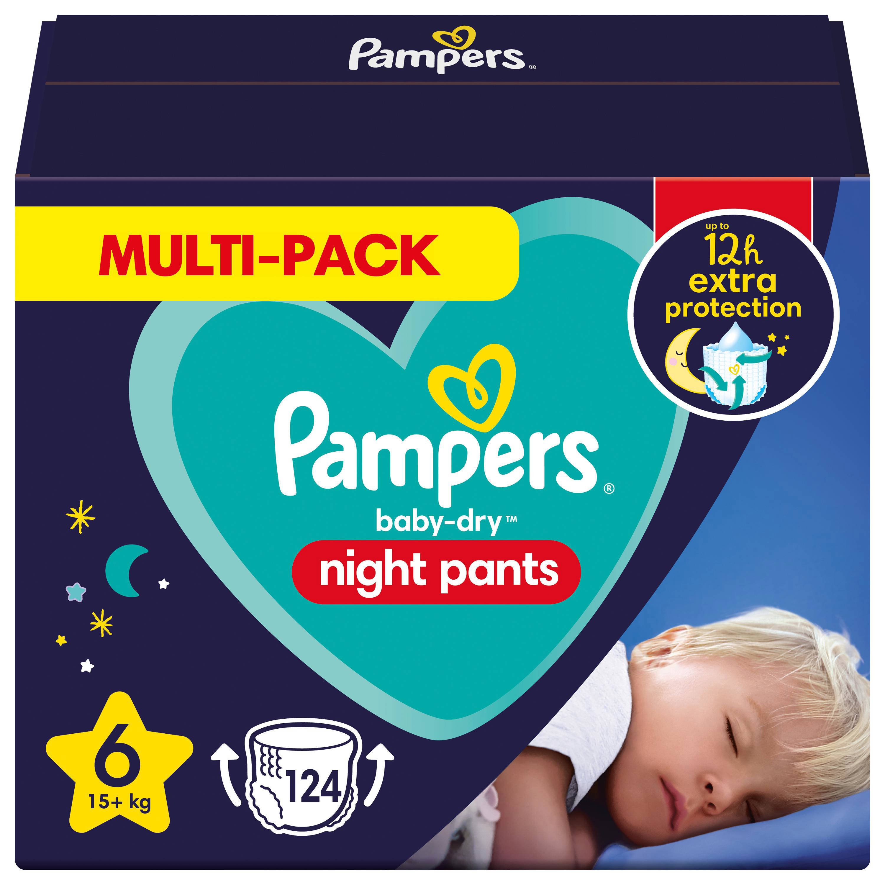 Pampers Night Pants 124 Luierbroekjes 15kg+ Maandbox online kopen