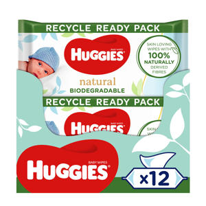billendoekjes - Natural Biodegradable - 48 x 12 stuks
