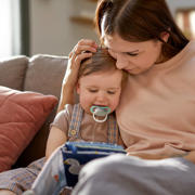 thumbnail: Philips AVENT Ultra Air Fopspeen 18M+ 2 stuks SCF349/01