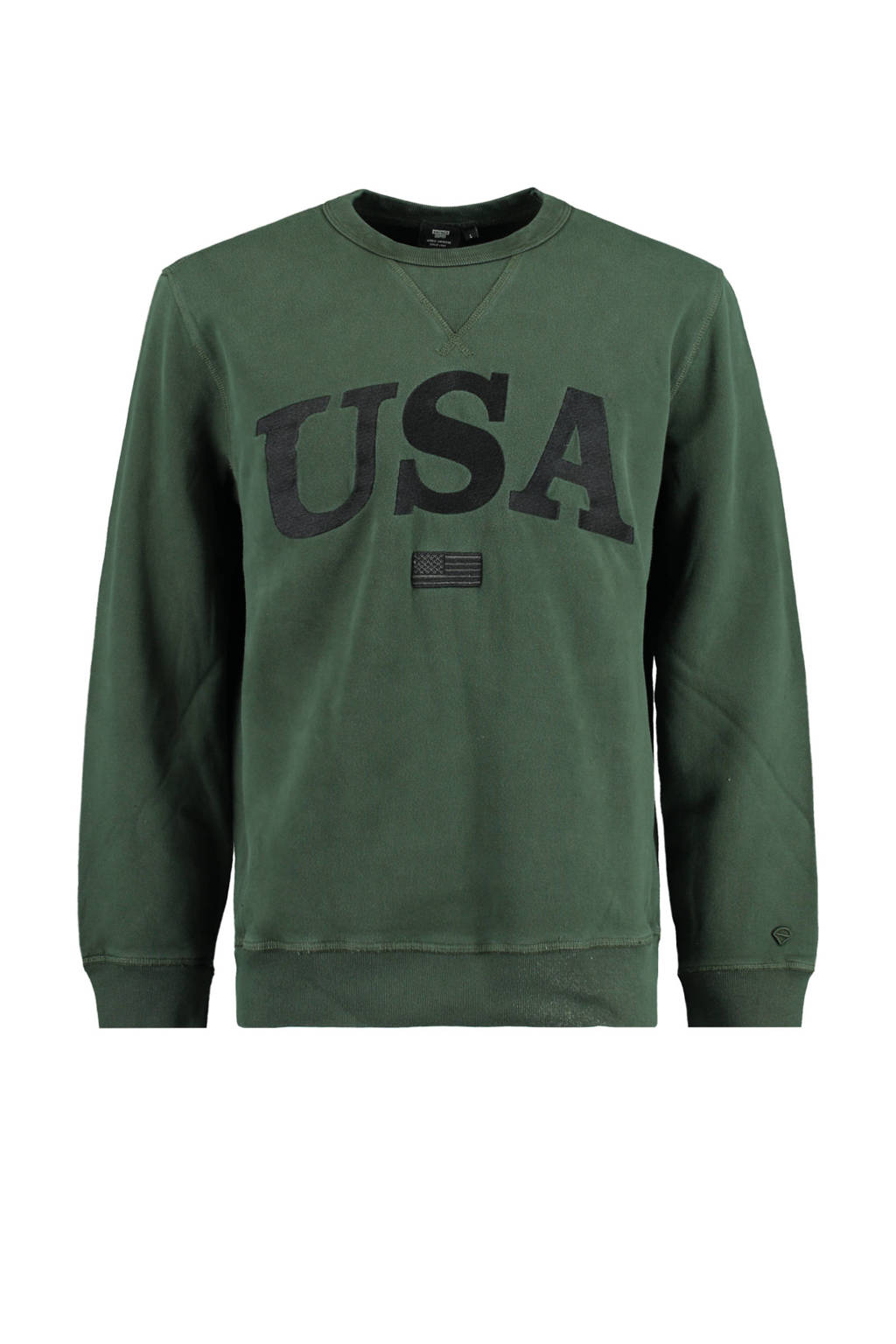 America Today sweater Sanford Crew met printopdruk cascade, Cascade