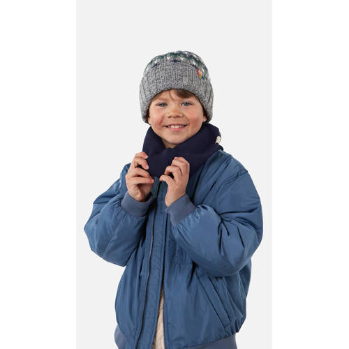 Barts colsjaal Kinabalu donkerblauw afbeelding