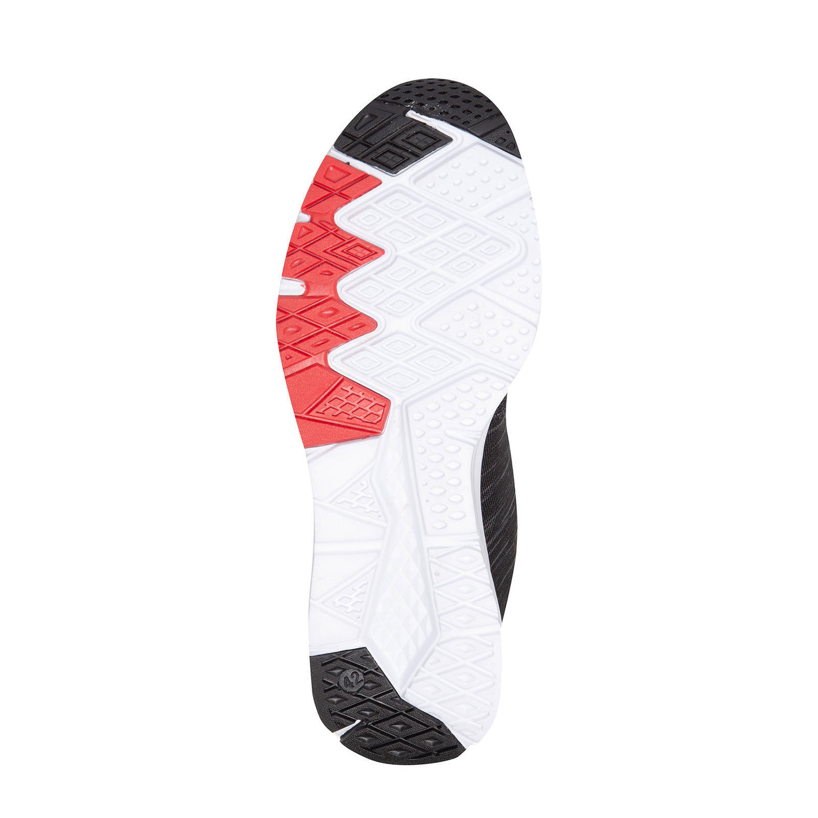 Scapino Osaga hardloopschoenen zwart/rood | wehkamp