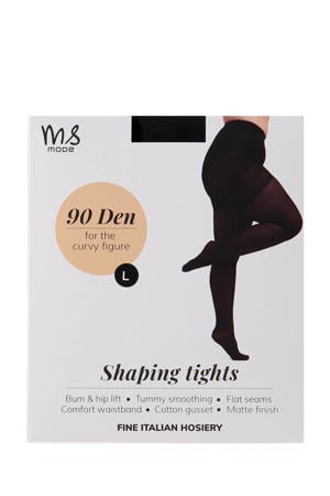 panty 90 denier zwart
