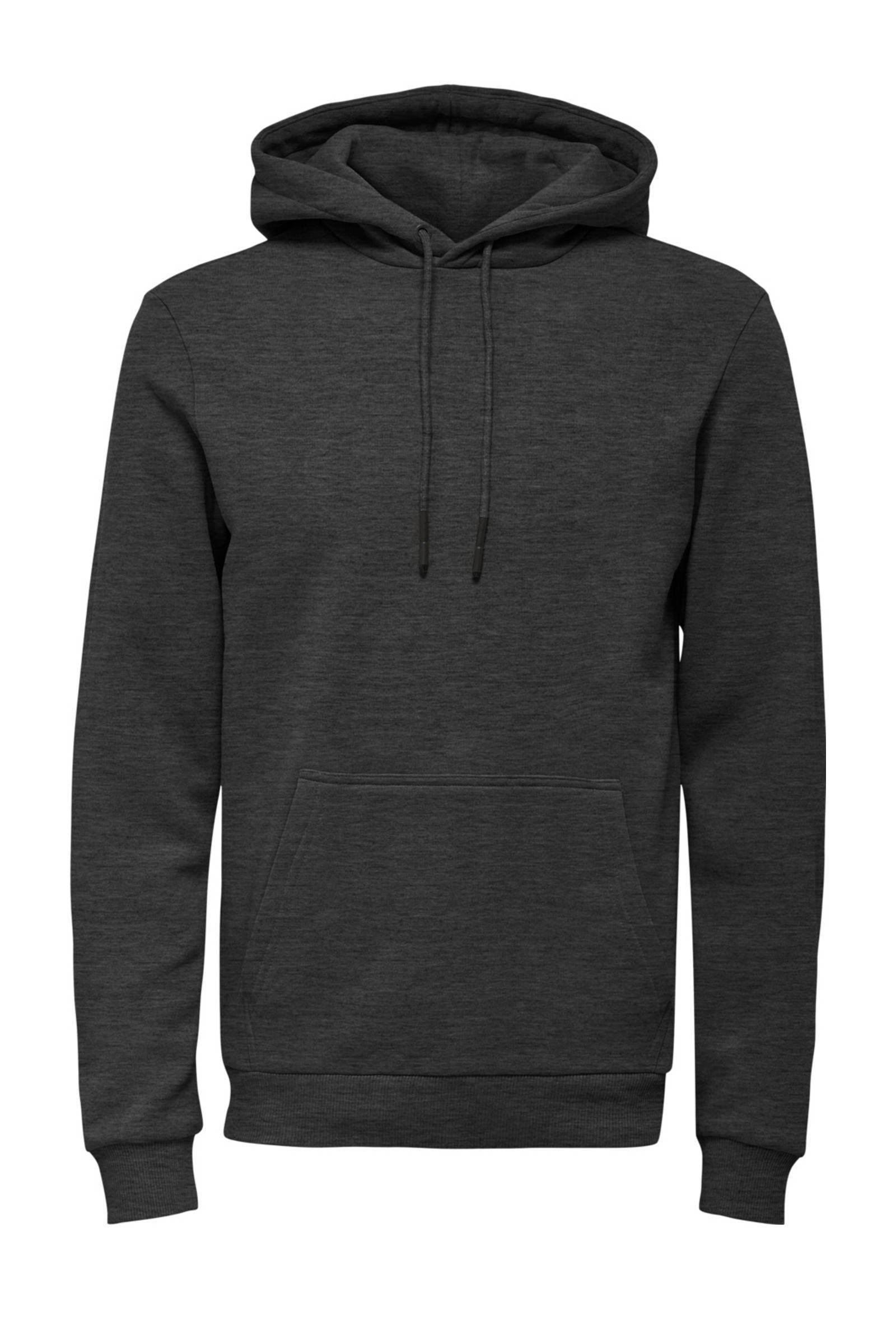 ONLY & SONS hoodie ONSCERES LIFE dark grey melange