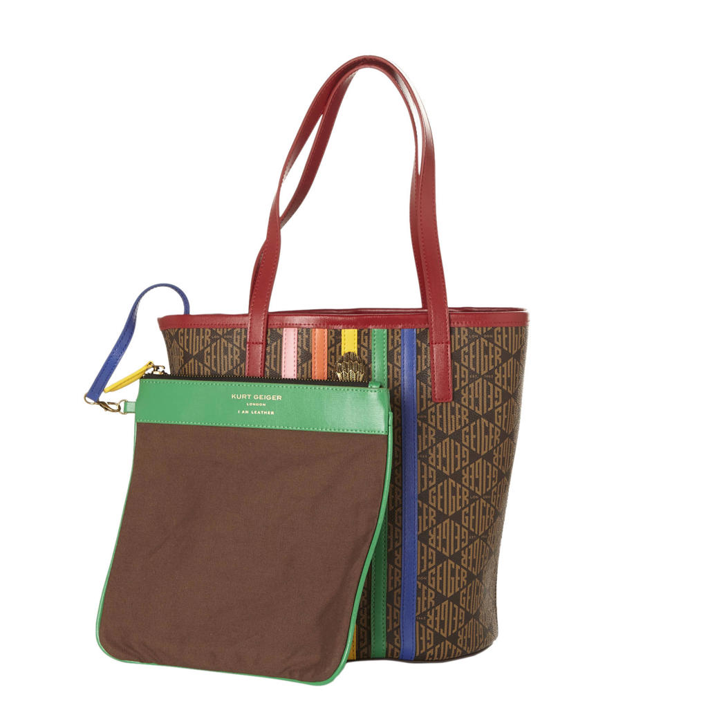 Kurt Geiger shopper Richmond Tall bruin wehkamp