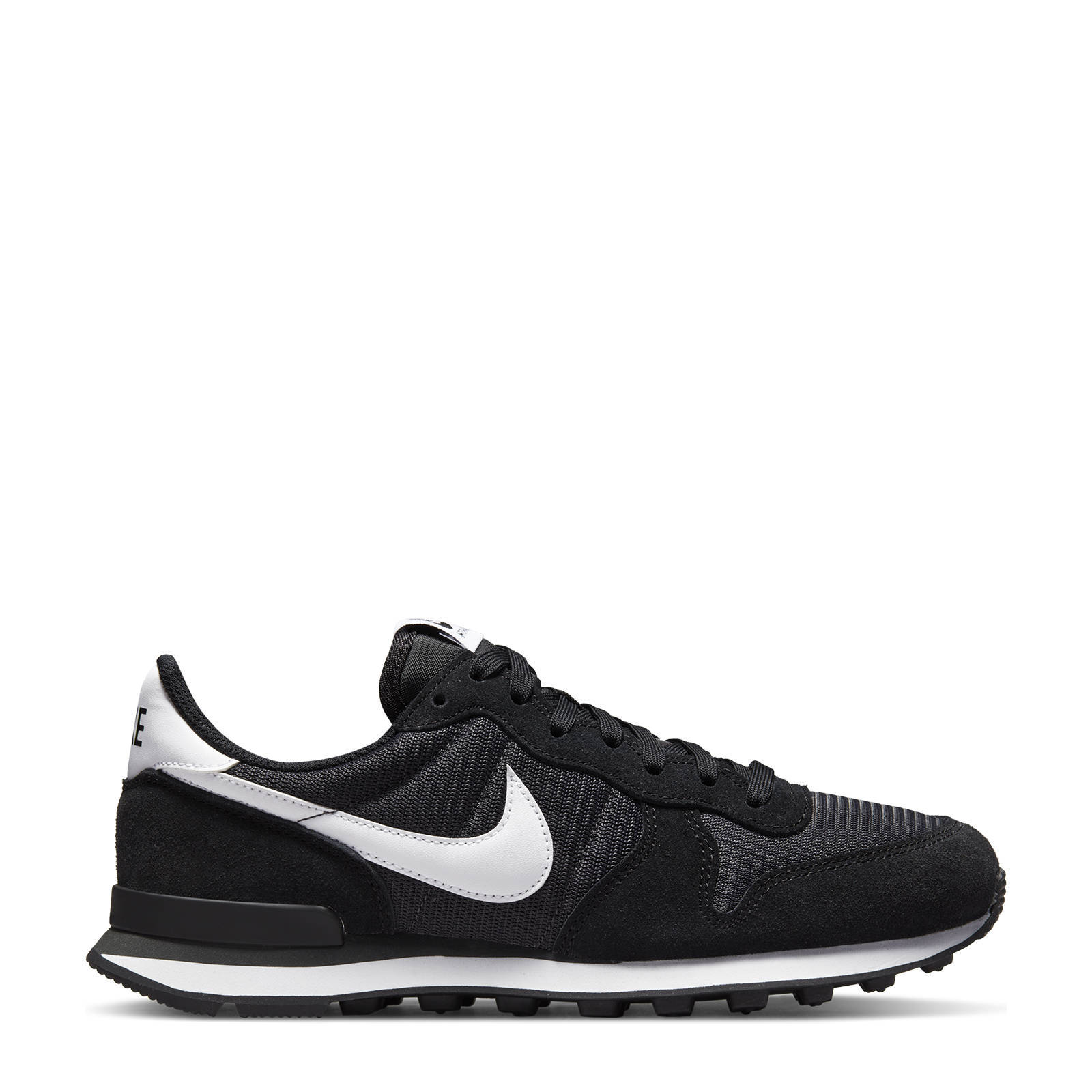 Nike Internationalist sneakers zwart wit grijs wehkamp