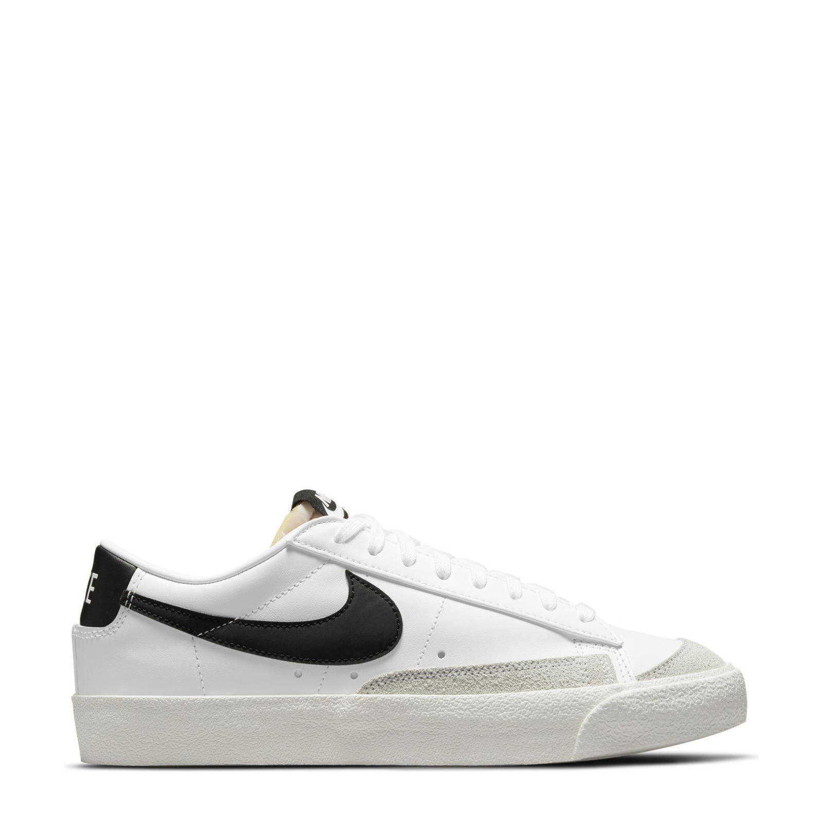 Nike Blazer Low '77 sneakers wit/zwart/ecru | wehkamp