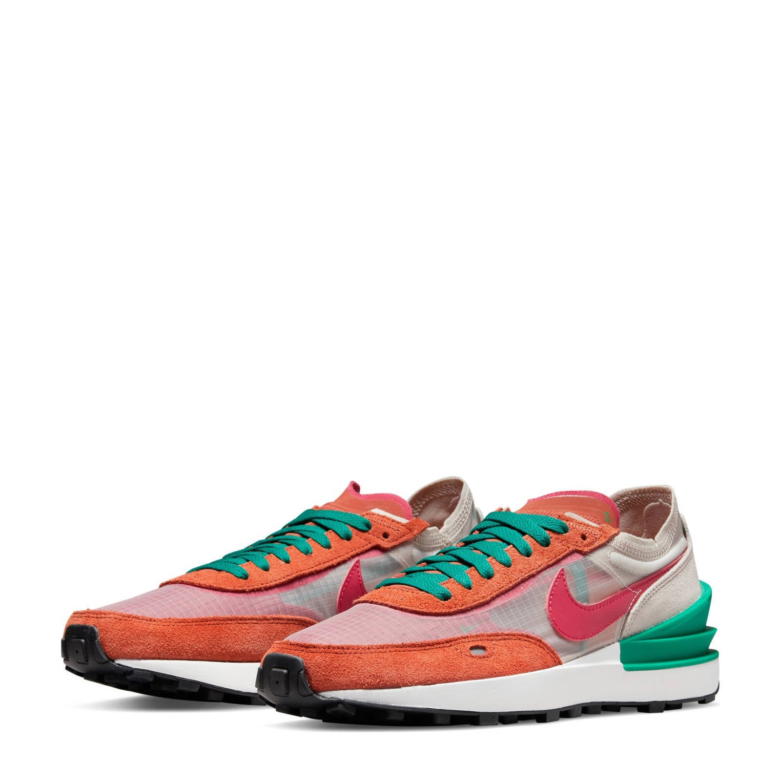 Nike x Sacai LDWaffle groen, oranje, geel - Vinted