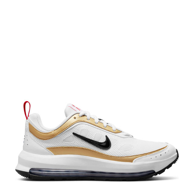 Nike Air sneakers wit/zwart/goud | wehkamp