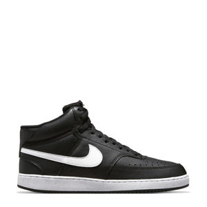 Nike Court Vision Mid Next Nature sneakers zwart/wit