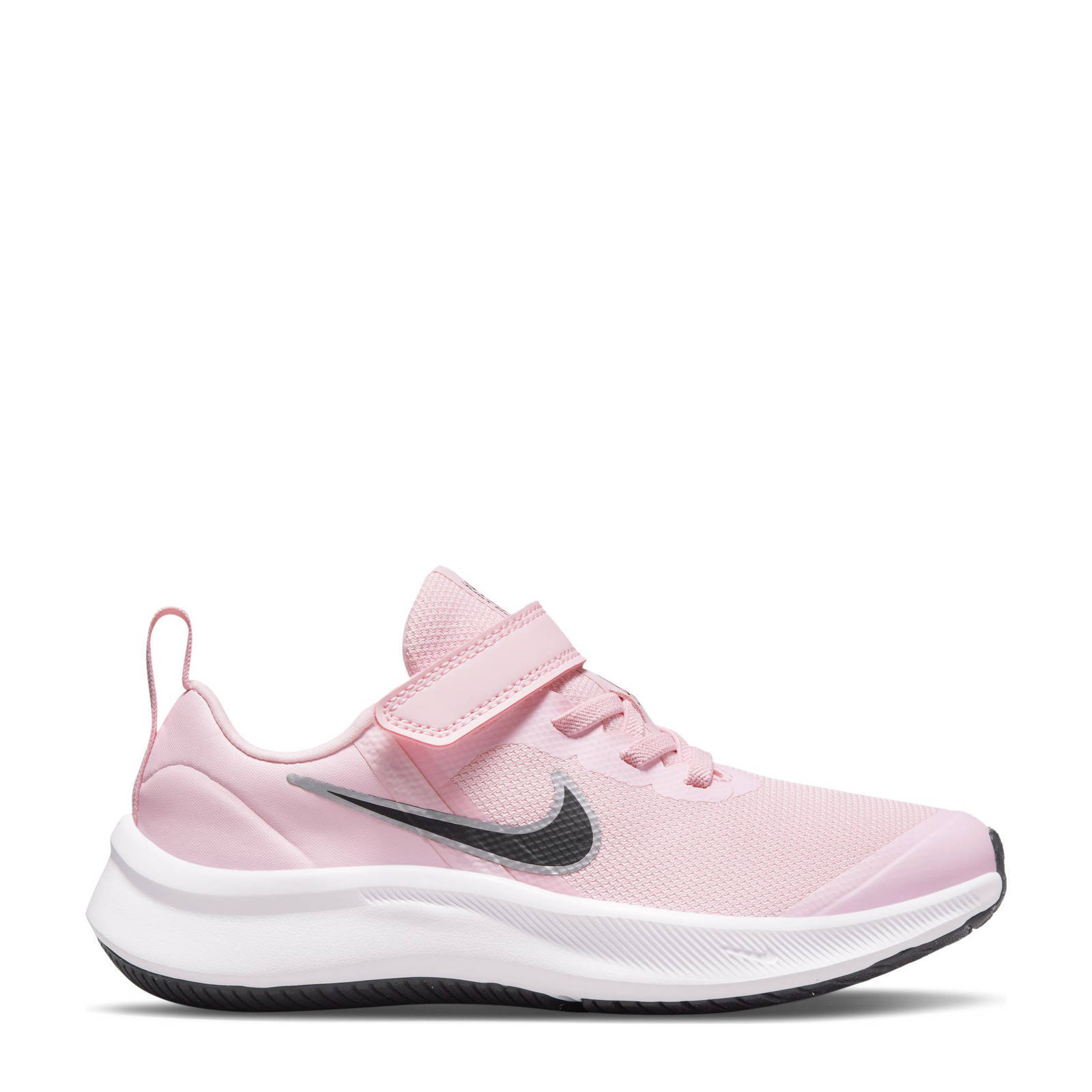 Nike zwart met cheap roze