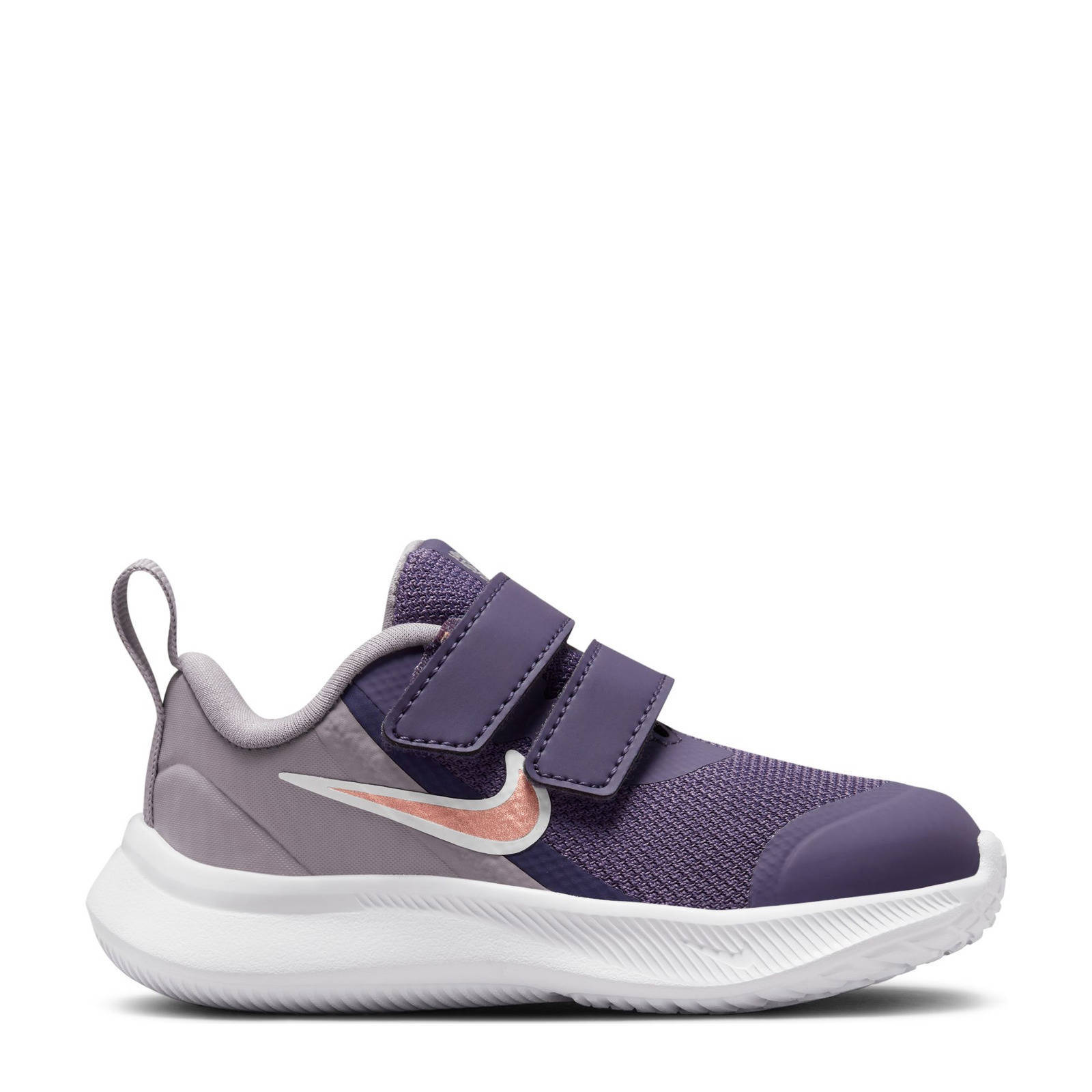 Nike Star Runner 3 sneakers paars/lila/brons | wehkamp
