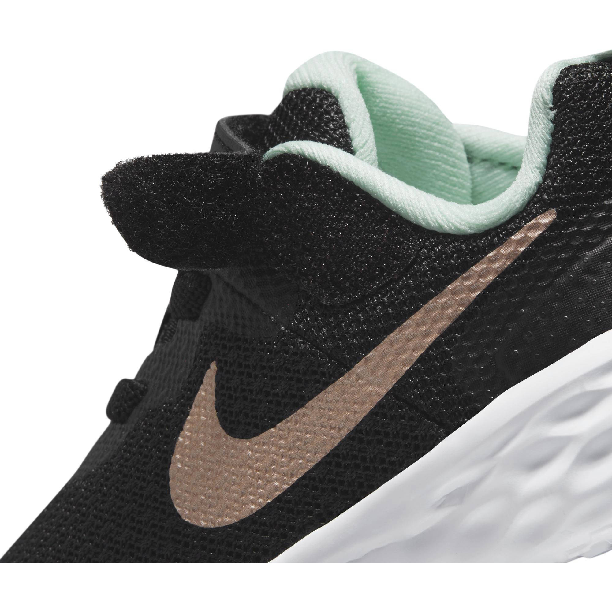 Nike Revolution 6 sneakers zwart/brons/mintgroen | wehkamp