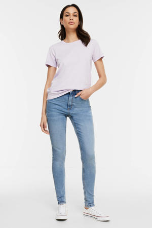 skinny jeans high waist licht blauw