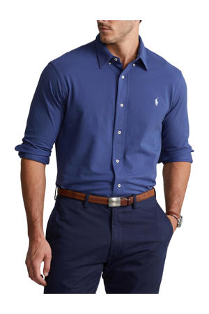 +size regular fit overhemd blue