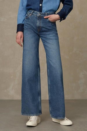 high waist flared jeans JANE blue used