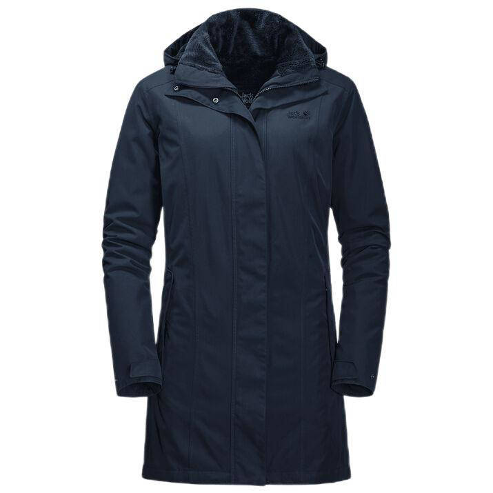 Jack Wolfskin outdoor jas Madison Avenue donkerblauw online kopen