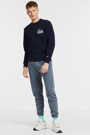 sweater met logo navy blue