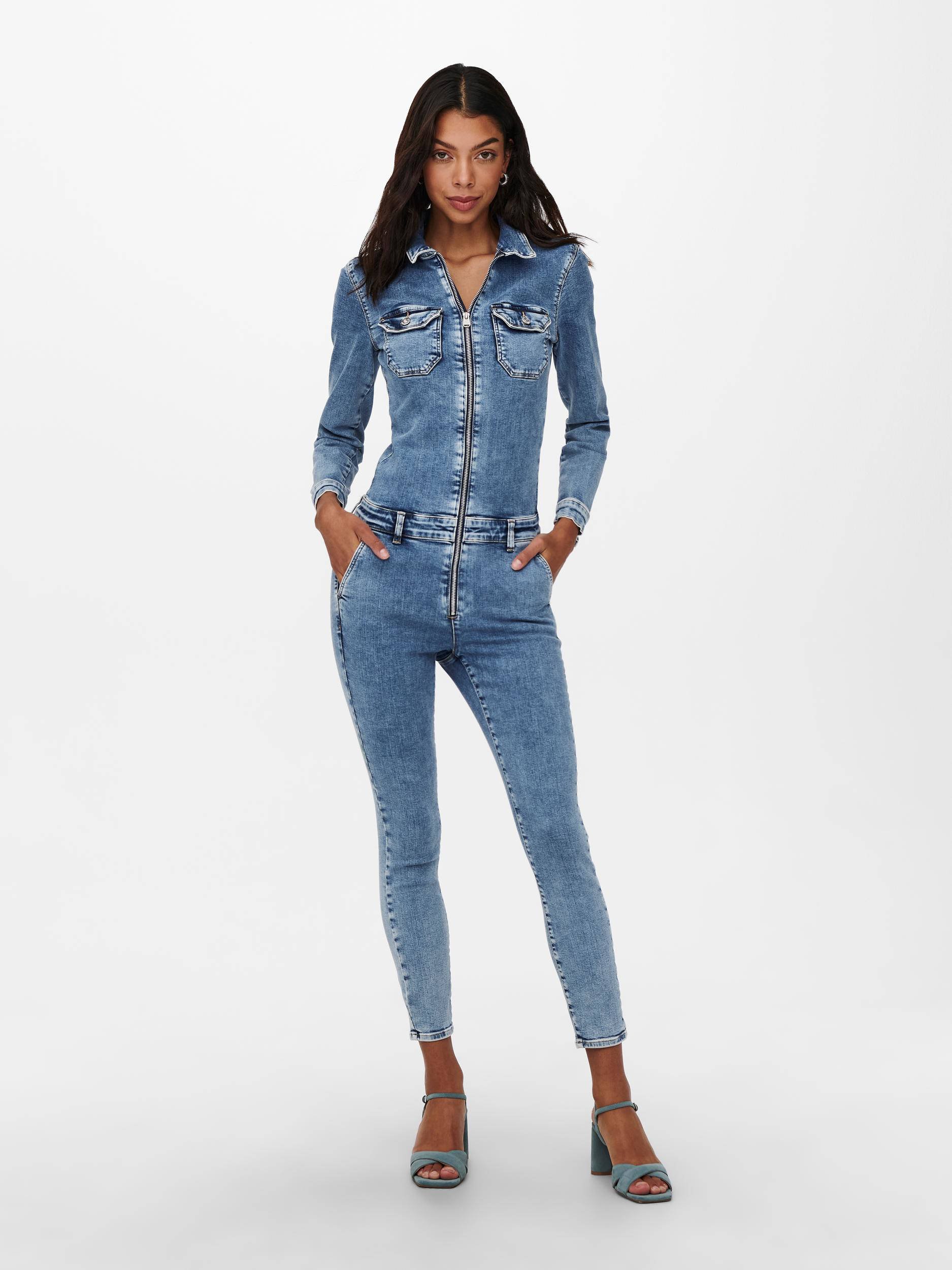 Only jumpsuit denim Clearance