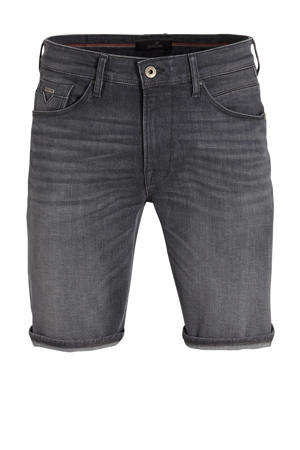 regular fit jeans short V7 RIDER  black denim