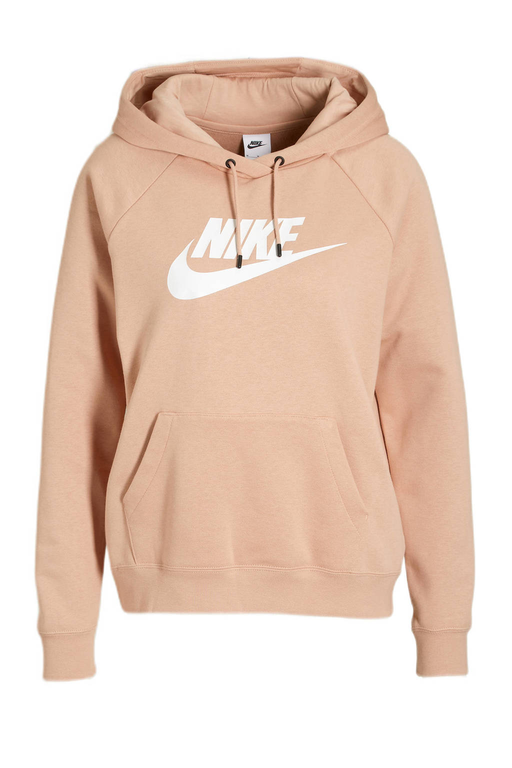Nike hoodie roze/wit