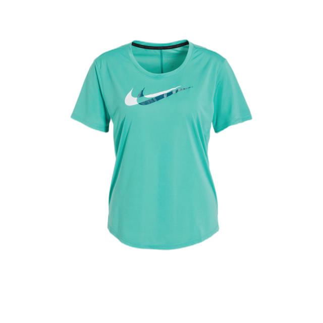 Nike sportshirt lichtblauw kopen?, Morgen in huis